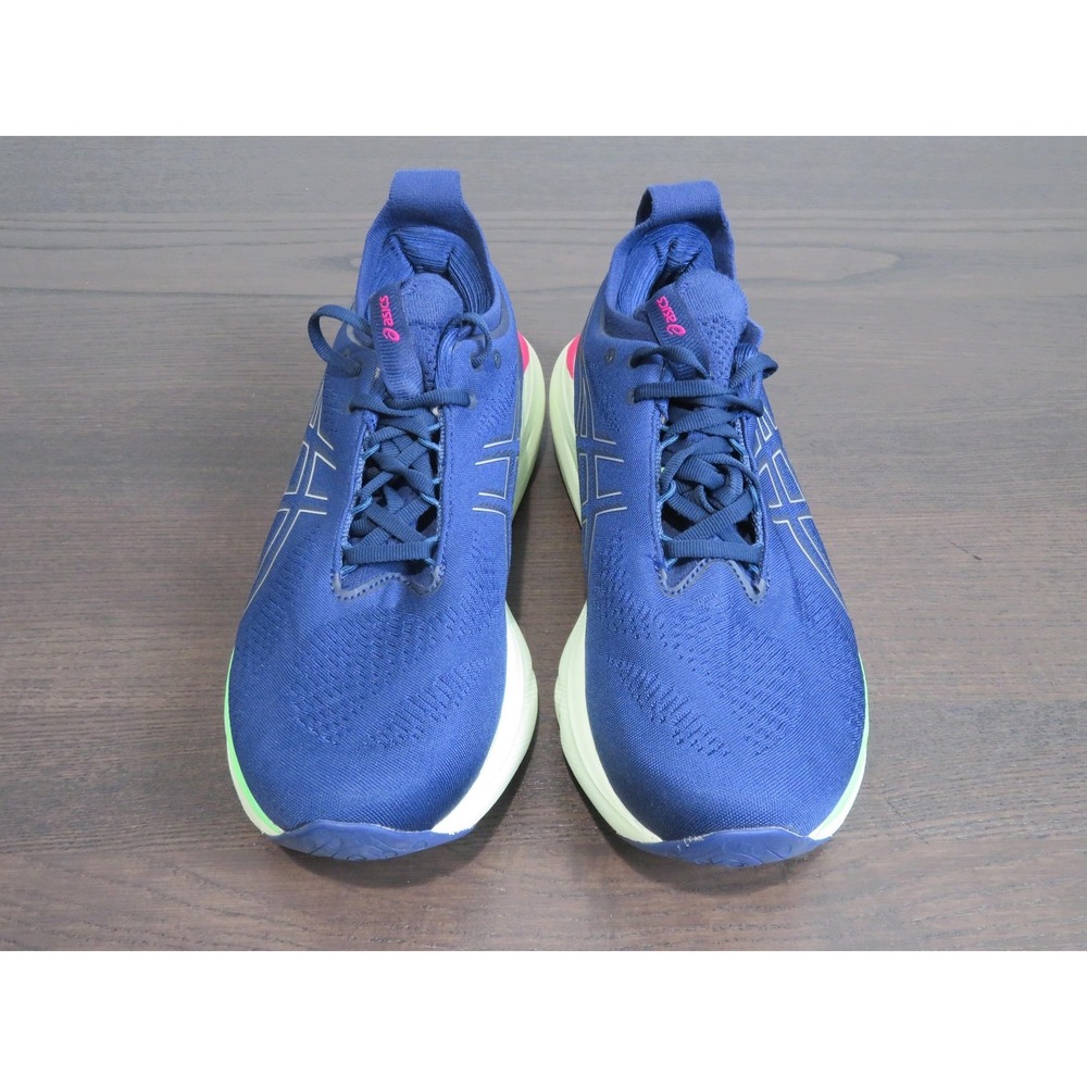 Asics Gel Nimbus 25 Running Shoes Womens Size 11 Blue Sneakers 1012B356 Road - Picture 3 of 12